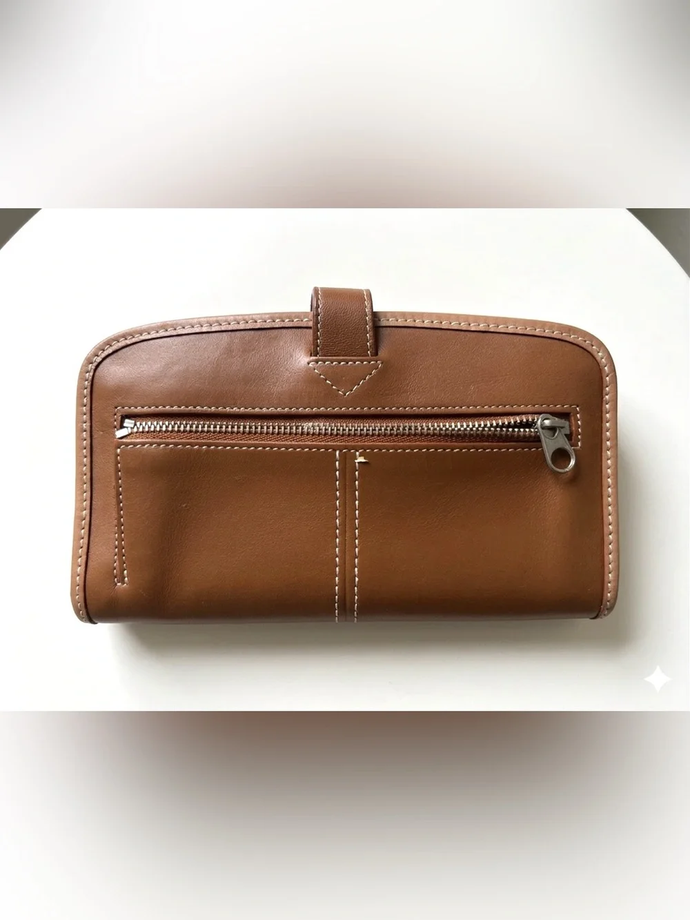 Authentic vintage Dooney & Bourke bifold continental checkbook wallet.